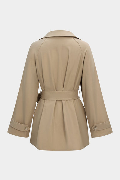 Beige Belted Trenchcoat